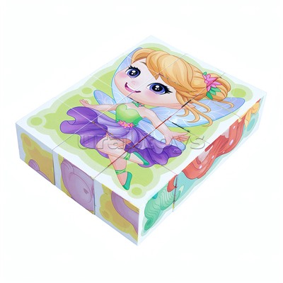 Кубики "Маленькая принцесса" 12 шт Baby Toys