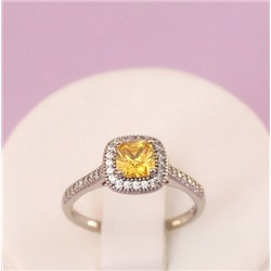 Кольцо родий H01-14002 размер 16-17 18-19