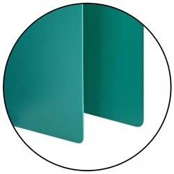 Папка пластиковая 2 кольца 25мм NP5075G зеленая 700мкм inФОРМАТ