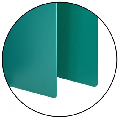 Папка пластиковая 2 кольца 25мм NP5075G зеленая 700мкм inФОРМАТ