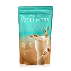 Протеиновый коктейль с коллагеном и жиросжигающим комплексом Wellness, вкус «Капучино»