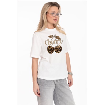 Футболка с принтом М326084Пм