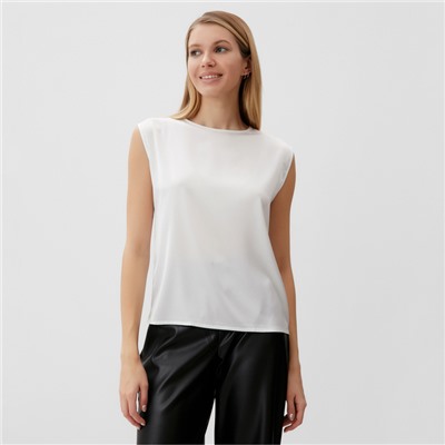 Майка женский MINAKU: Casual Collection, размер 42, белая