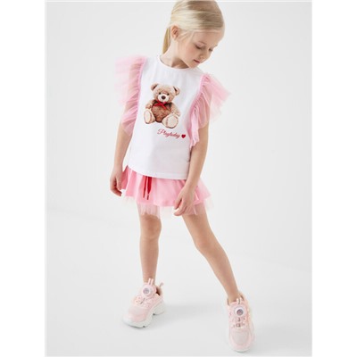 Джемпер трикотажный для девочек (футболка)