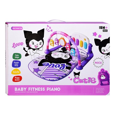 Коврик развивающий "Любимые зверята" в коробке