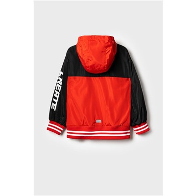 Куртка текстильная с полиуретановым покрытием для девочек (ветровка) PLAYTODAY, 1240551