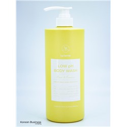 LA FERME - ГЕЛЬ ДЛЯ ДУША НИЗКОКИСЛОТНЫЙ С АРОМАТОМ ГРУШИ И ФРЕЗИИ LOW PH BODY WASH PEAR & FRESIA, 1000 МЛ