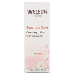 Weleda, Sensitive Care Cleansing Lotion, Almond Extracts, 2.5 fl oz (75 ml)