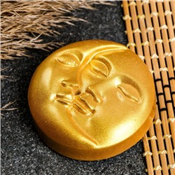 Подставка для благовоний «Солнце и месяц», под золото, 6×2 см