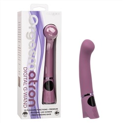 Сиреневый вибромассажер Orgasmatron Digital G-Wand - 19,7 см.