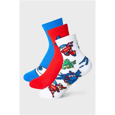 Носки трикотажные для мальчиков, 3 пары в комплекте PLAYTODAY, 1239790