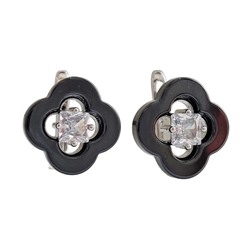 Серьги с керамикой