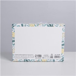 Коробка подарочная новогодняя складная «С Новым годом», 16.5×12×5 см