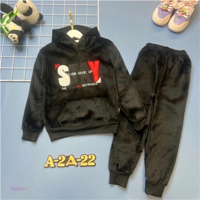 костюм с начесом 1820993-1