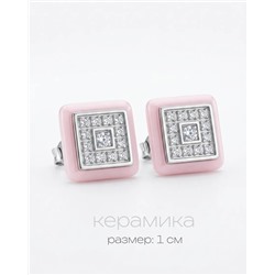 Серьги с керамикой