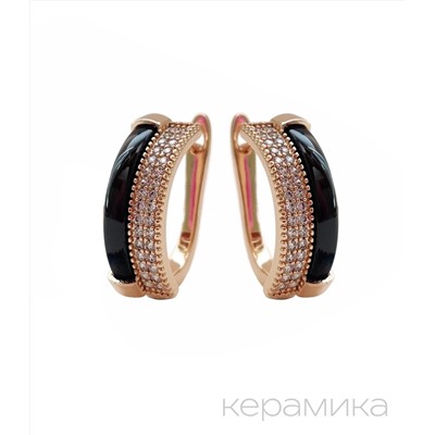 Серьги с керамикой