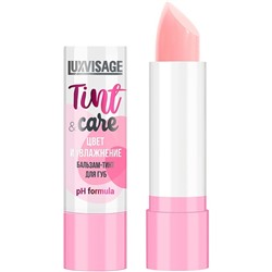 LUX visage Бальзам-Тинт для губ  Tint&care pH formula цвет и увлажнение  тон 01 /12