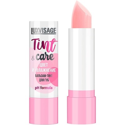 LUX visage Бальзам-Тинт для губ  Tint&care pH formula цвет и увлажнение  тон 01 /12