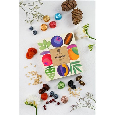 Ягодно-фруктовое ассорти / из Сибири с любовью / 180 г / ТМ Сибирский кедр