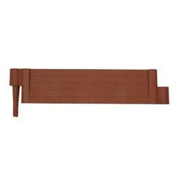 Грядка пластиковая «Плюс», 55×55×13 см, терракотовая