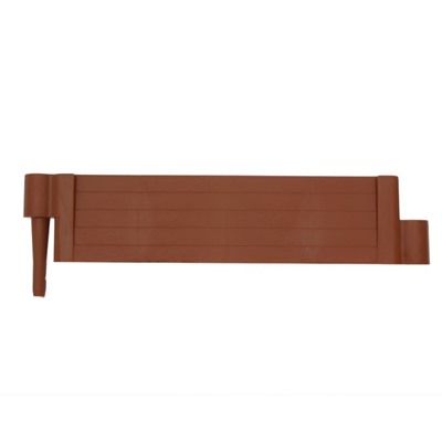 Грядка пластиковая «Плюс», 55×55×13 см, терракотовая