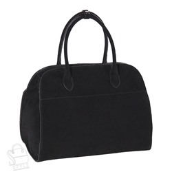 Сумка женская кожаная 6829NNAA black  Natale Navetta/50(дефект)