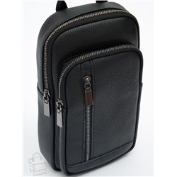 Рюкзак мужской кожаный 1101H black Heanbag