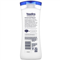Vaseline, Intensive Care, Advanced Repair Body Lotion, Unscented , 10 fl oz (295 ml)