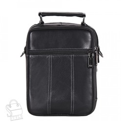 Сумка мужская кожаная кожаный 22665Z black Zinimxs