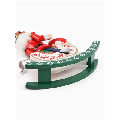 Фигурка из дерева «Щелкунчик на лошадке», 28 см