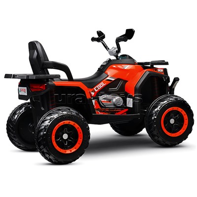 Электромобиль детский "Квадроцикл" (цвет черно-красный)
