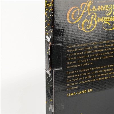 УЦЕНКА Алмазная вышивка на раме с полным заполнением «Яркий лев», 40×50 см