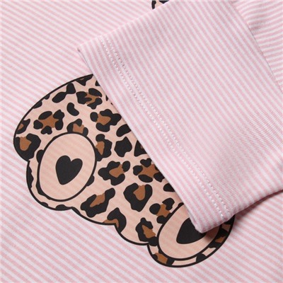 Футболка для девочки KAFTAN: Love, розовая, размер 30, рост 98-104 см