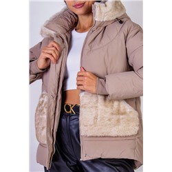 Куртка с капюшоном Меховая отделка арт. 631 НАТАЛИ, 1071298