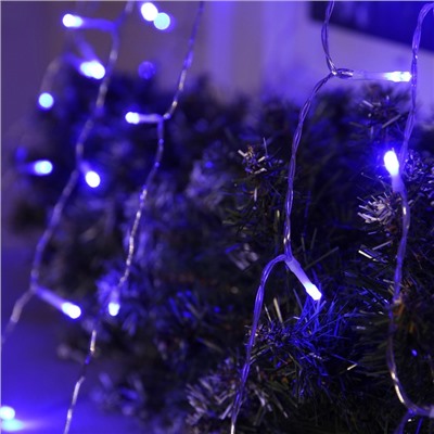 Светодиодная фигура «Комета» 3.5 м, пластик, 9 нитей, 31 В, свечение синее