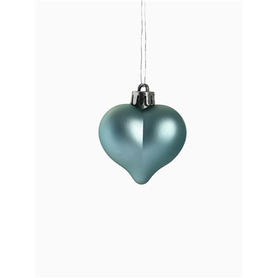 Ёлочные игрушки «Джоан», новогодние, набор 10 шт., розово-зелёный