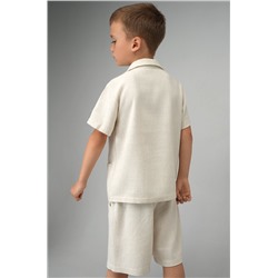 Льняной костюм для мальчика Happyfox