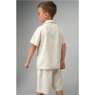 Льняной костюм для мальчика Happyfox