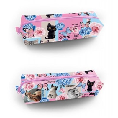 Пенал-косметичка 210х45х45 мм "Cat day" (088531) 62166 Хатбер