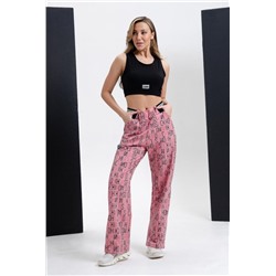 Брюки женские 8454 (Пудровый)