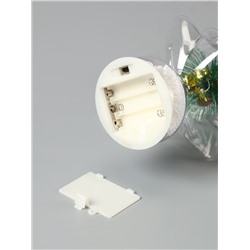 Фигура светодиодная «Ёлочка», 1 LED, 25 см, от батареек AAAх3, свечение RGB