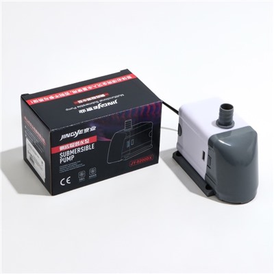 Помпа фонтанная JINGYE JY-9200DX, 1000 л/ч, 15 Вт, высота подъема воды 1.4 м