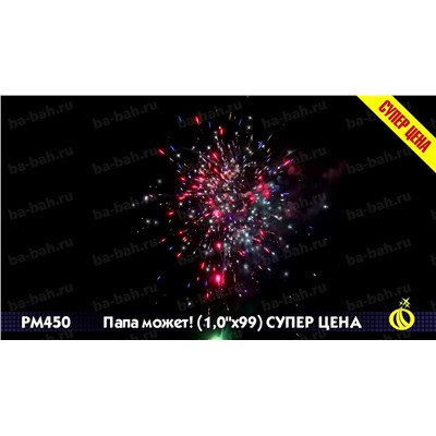 Фейерверк Р8460 Папа может (1,25" х 99)
