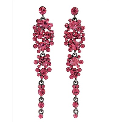 Серьги с чешскими кристаллами