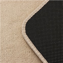 Коврик для дома Доляна «Софт», 50×80 см, бежевый