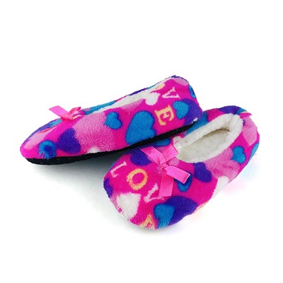 Тапочки детские надпись LOVE размер 17-19