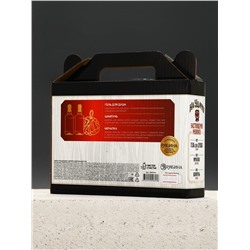 Подарочный набор мужской «На удачу», гель для душа, шампунь для волос, мочалка, Чистое счастье