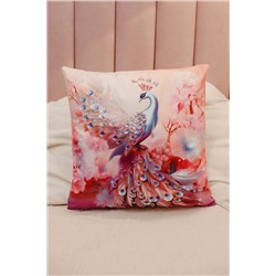 Наволочка декоративная декоративная 3 шт Павлины 3D НАТАЛИ, 1209568