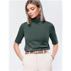 Водолазка из премиального хлопка с эластаном