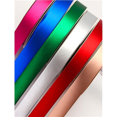 Лента упаковочная (ФАСОВКА 6 шт.), микс, 1.2 см × 5 м